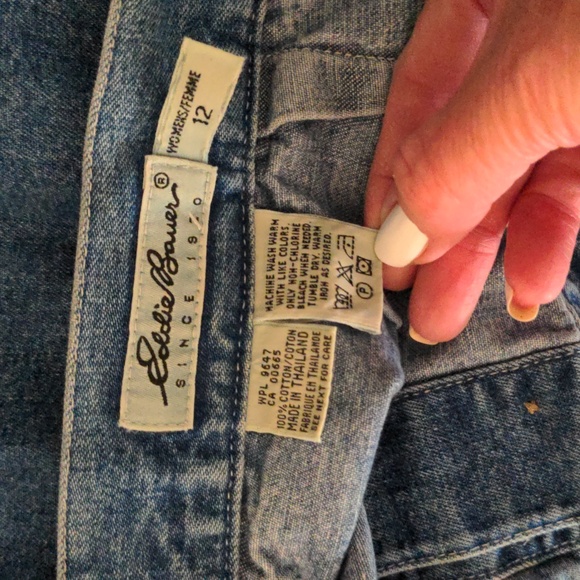 Eddie Bauer Jean Skirt - Picture 3 of 3
